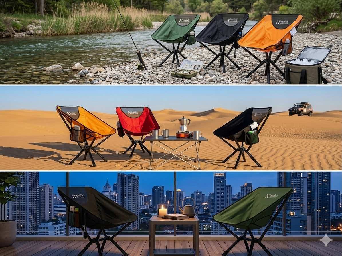 compact camping chair