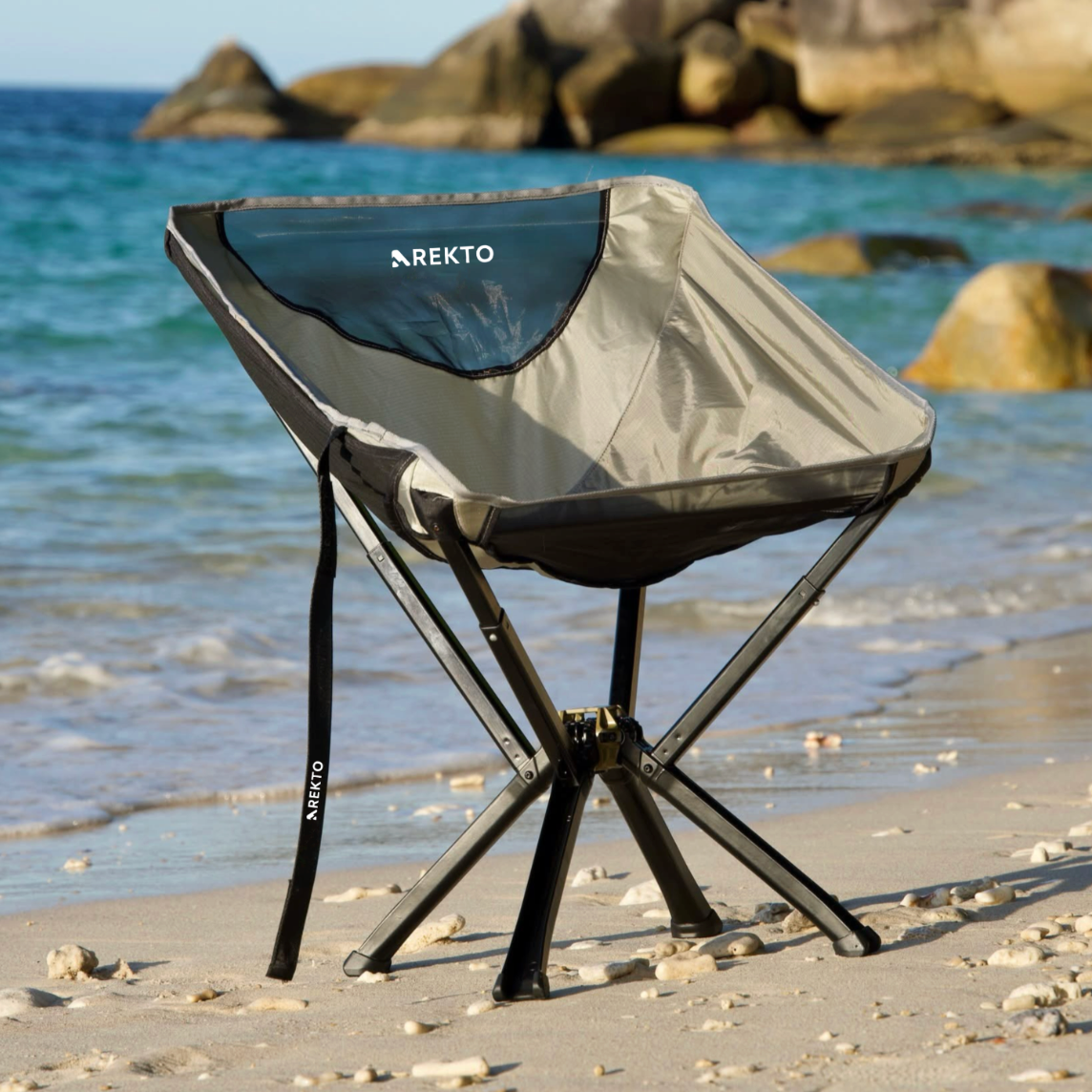 REKTO 퀵 오픈 초경량 캠핑 의자