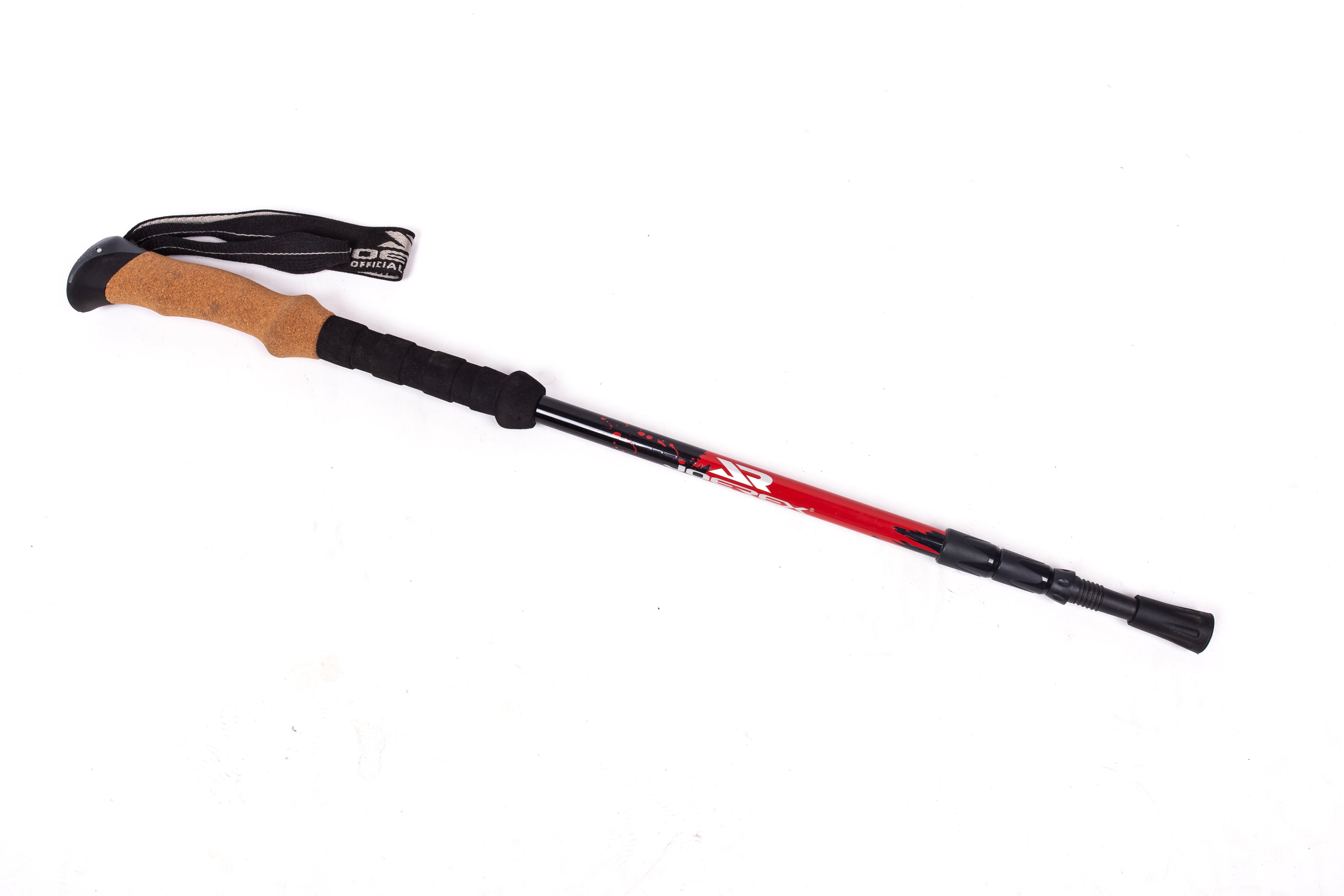 REKTO Cork EVA Handle Telescopic Trekking Poles