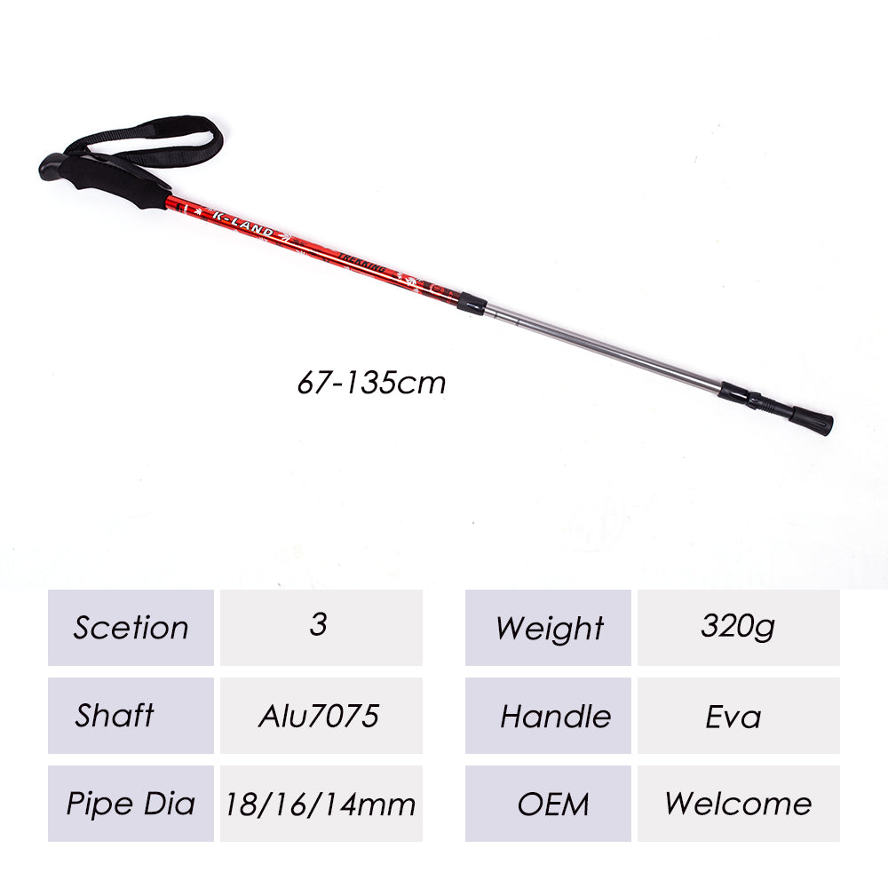 REKTO EVA Handle Telescopic Trekking Pole