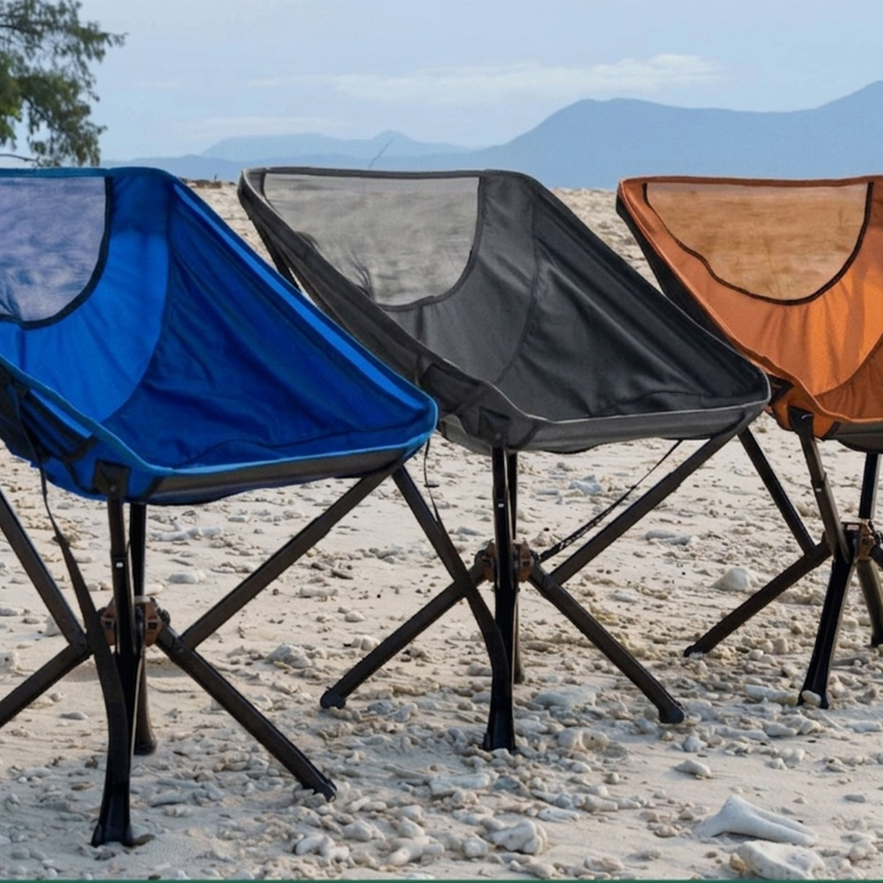REKTO Lightweight Quick Open Camping Chairs