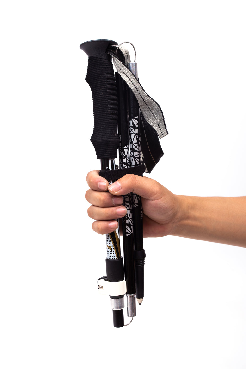 렉토 EVA 손잡이 접이식 트레킹 폴