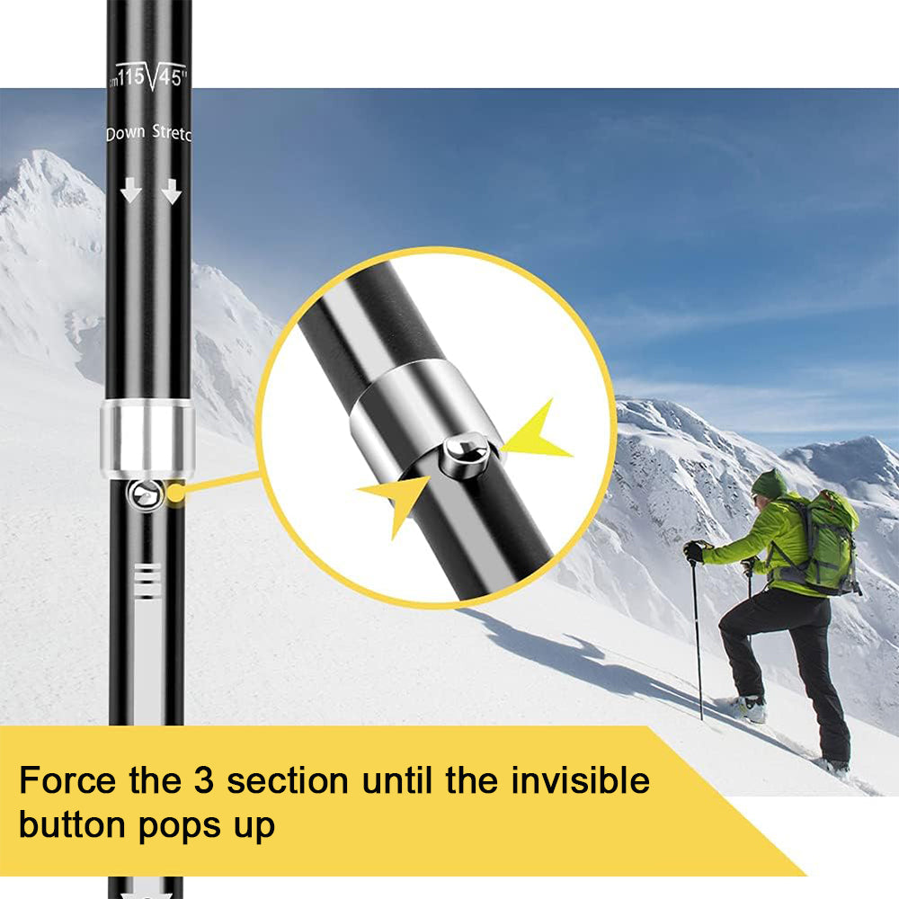 REKTO EVA Handle Foldable Trekking Pole