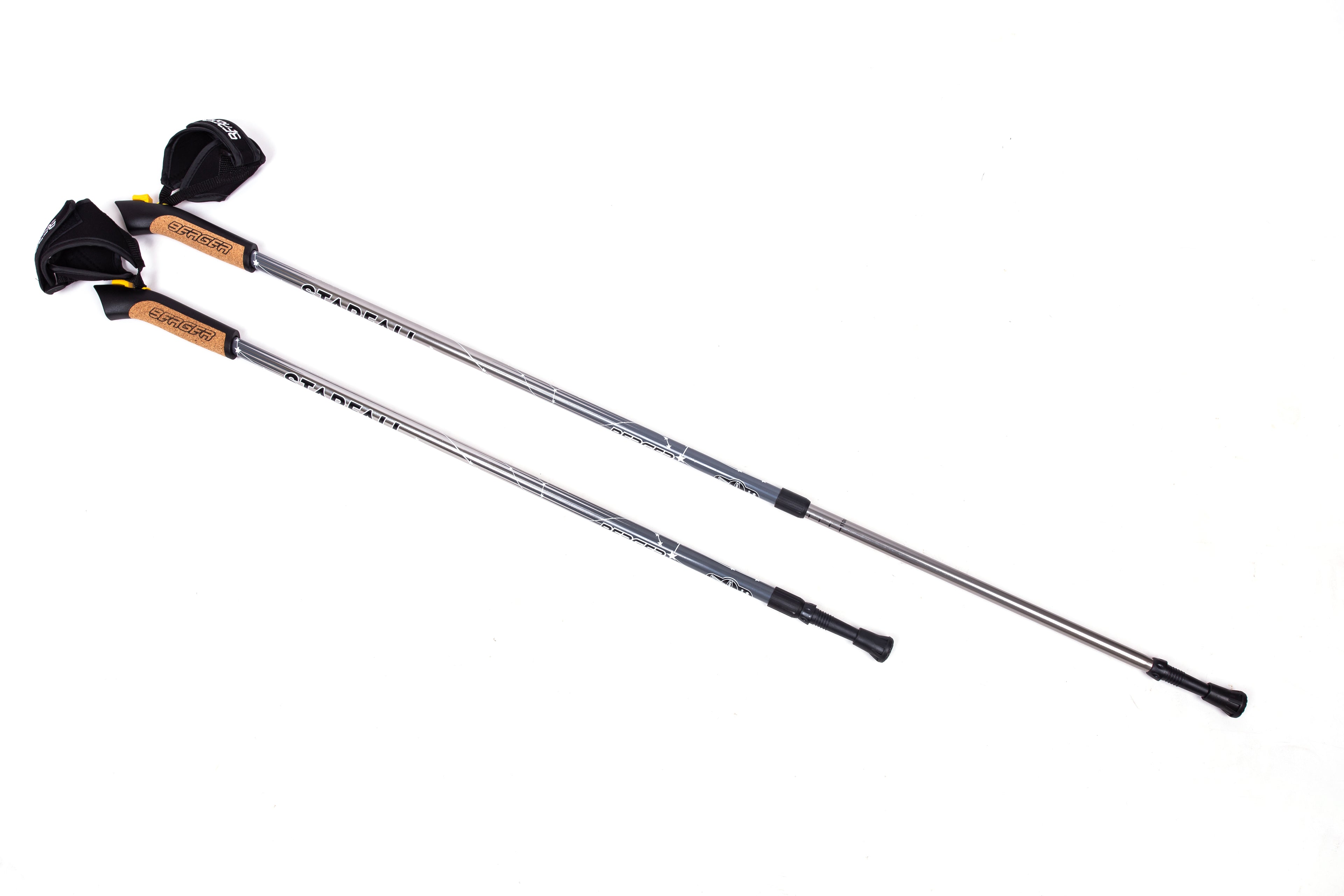 REKTO Aluminum Alloy Telescopic Trekking Poles - Professional Hiking Sticks