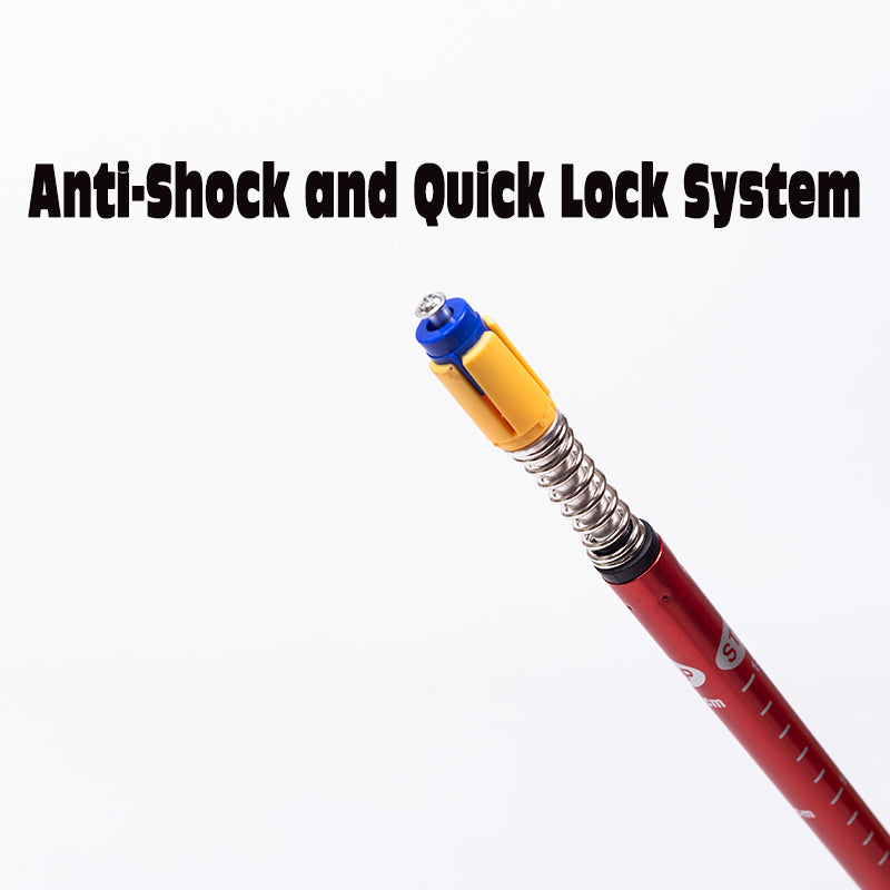 REKTO Aluminum Telescopic PVC Handle Trekking Pole