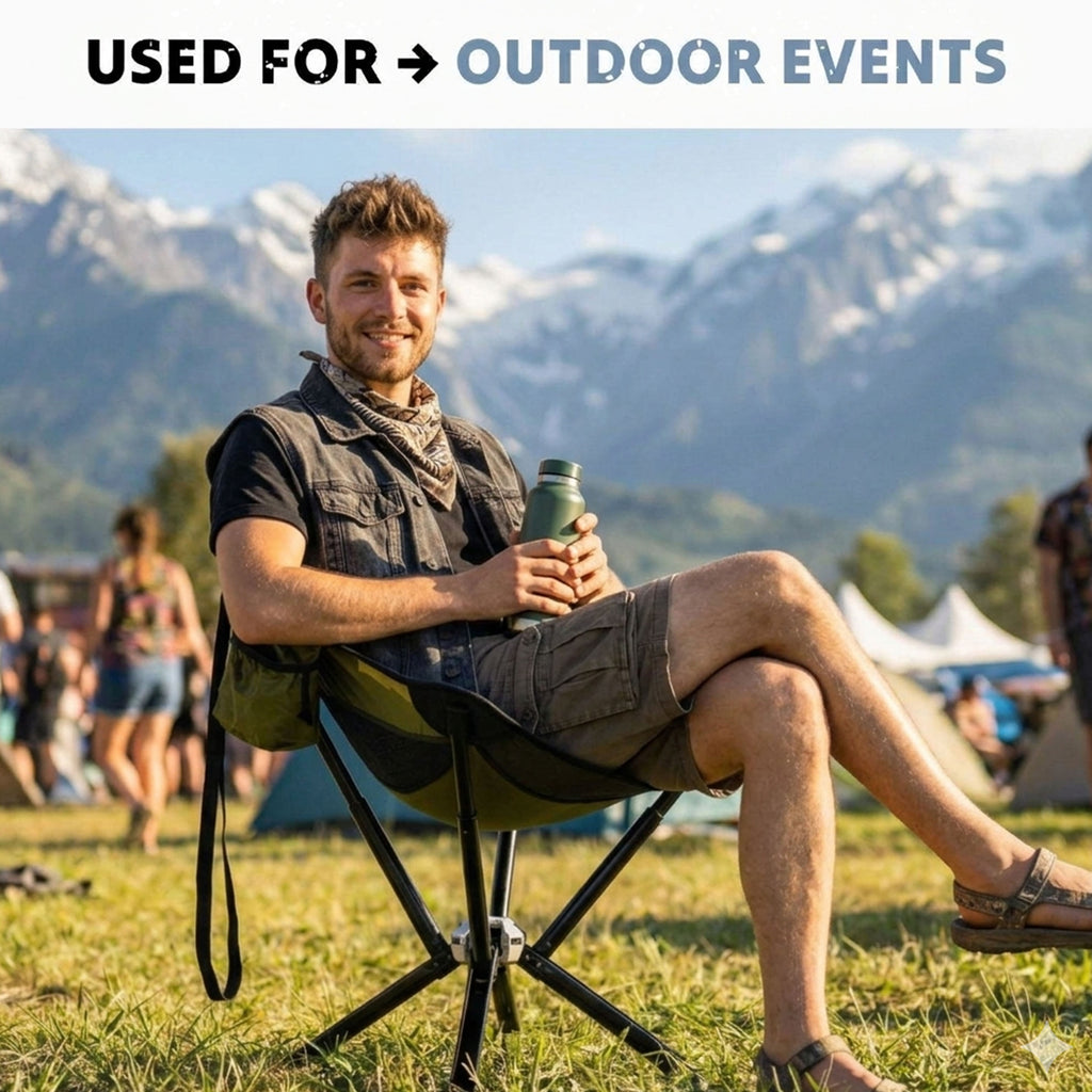 REKTO Lightweight Quick Open Camping Chairs