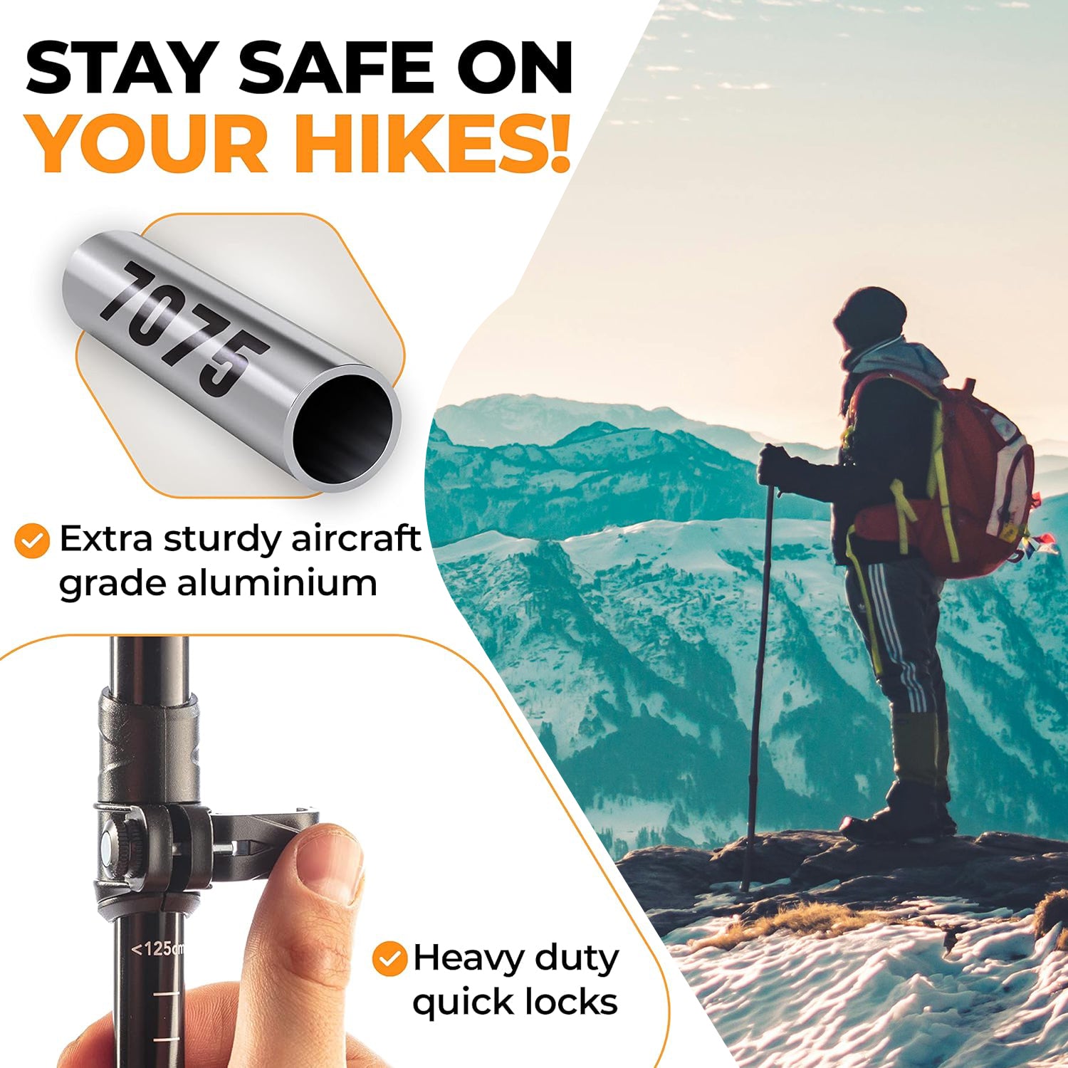 REKTO Crok EVA Handle Trekking Pole