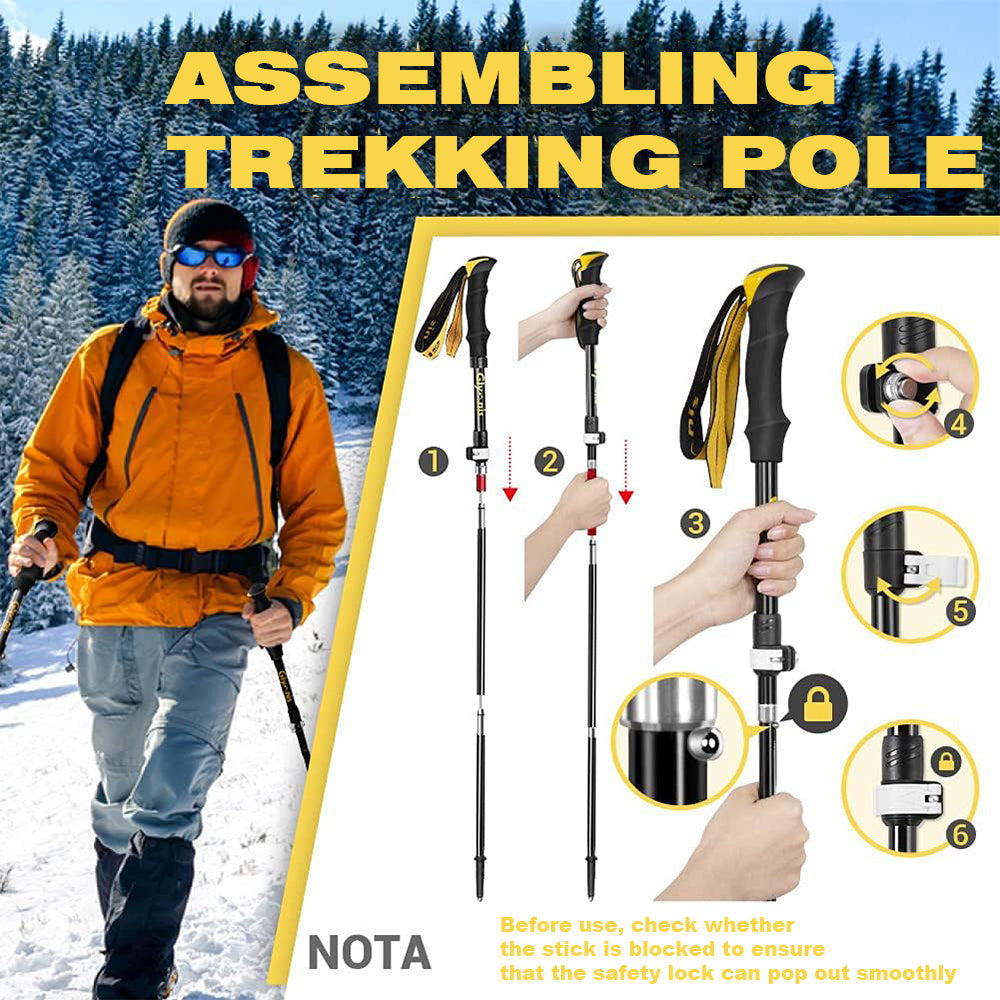 REKTO EVA Handle Foldable Trekking Pole