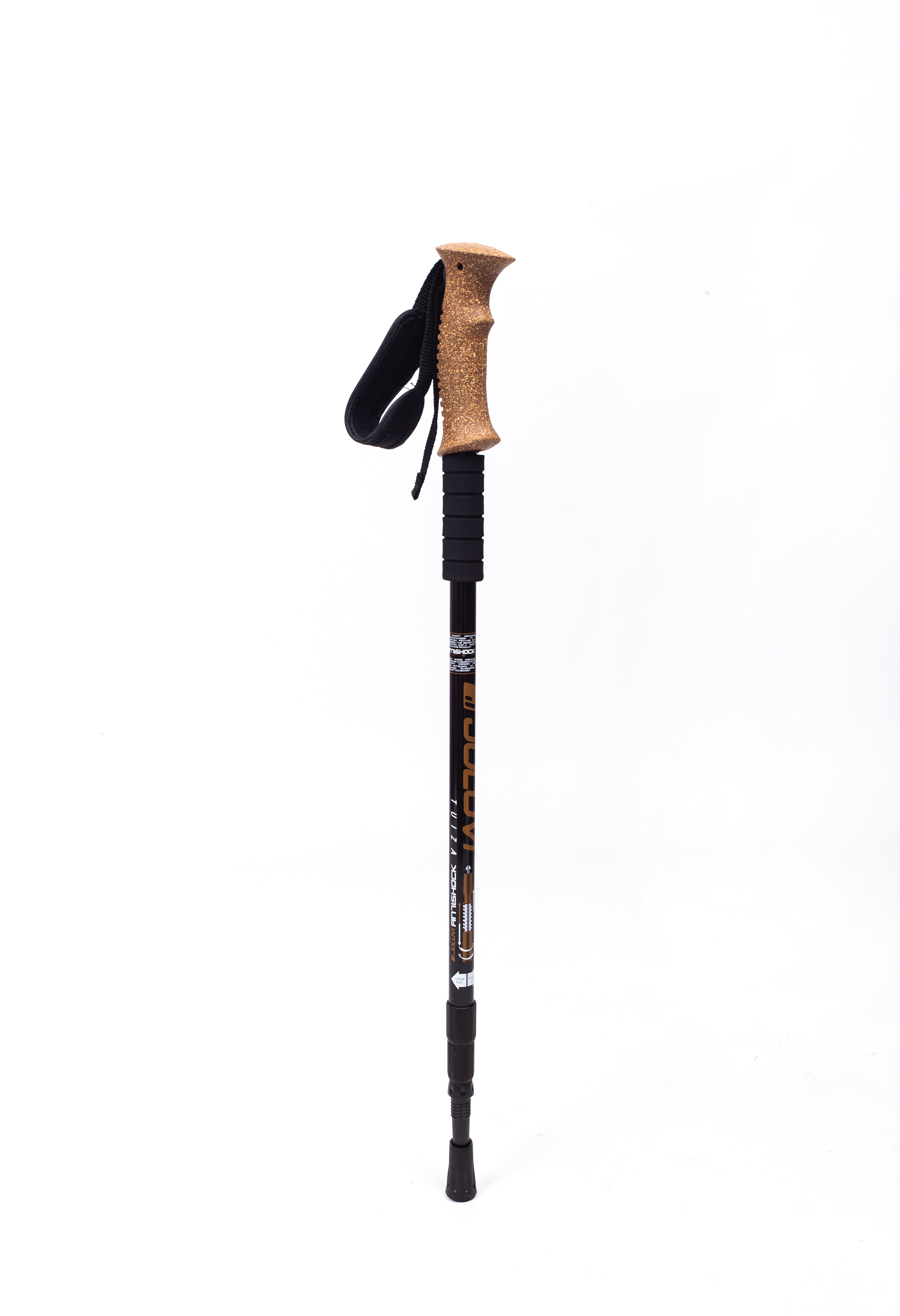 REKTO Cork Handle Telescopic Trekking Pole