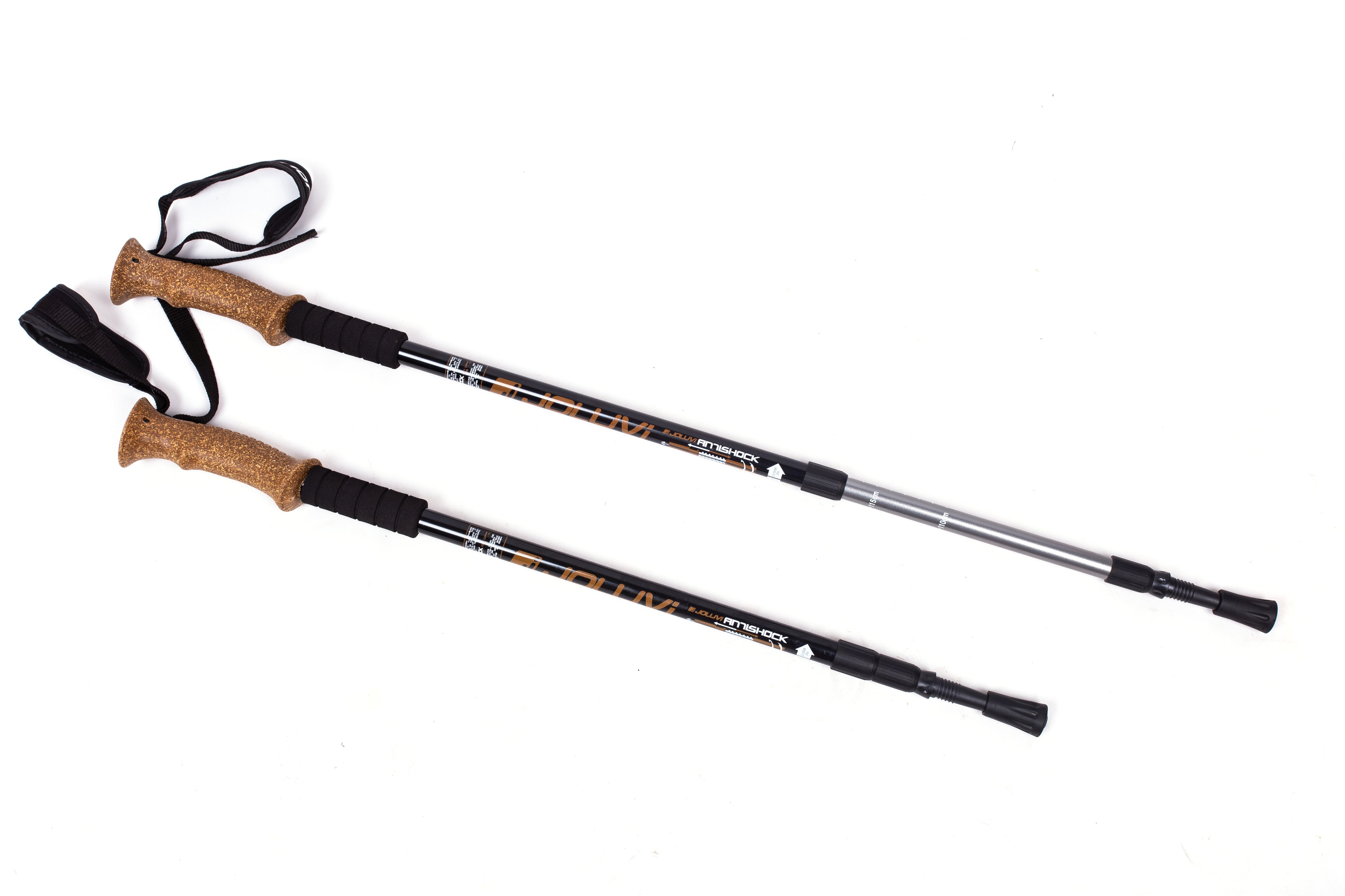 REKTO Cork Handle Telescopic Trekking Pole