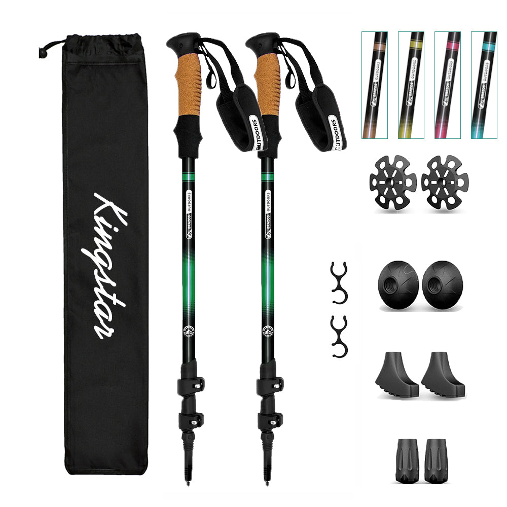 REKTO Cork EVA Handle Trekking Pole