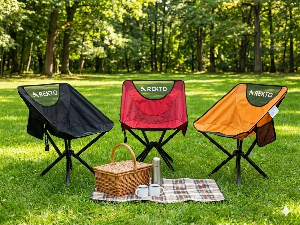 렉토 경량 퀵 오픈 캠핑 의자